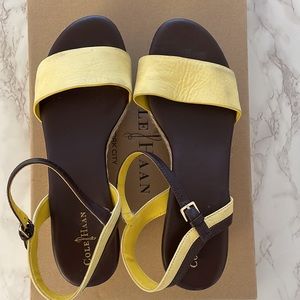 Cole Haan wedge sandals size 7.5